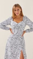 Сукня з візерунком жіноча LAWA WTC02333 L Білий shop (2000999280771)  Фото №1