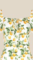 Сукня з візерунком жіноча LAWA WTC02384 XL Білий shop (2000999227615)  Фото №0