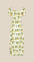 Сукня з візерунком жіноча LAWA WTC02384 XL Білий shop (2000999227615)  Фото №2