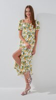 Сукня з візерунком жіноча LAWA WTC02384 XS Білий shop (2000999227578)  Фото №2