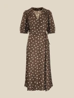 Сукня з візерунком жіноча LAWA WTC02592 M Шоколадний shop (2000999655180)
