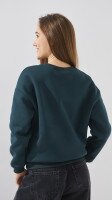 Світшот однотонний жіночий LAWA WBC02433 L Темно-зелений shop (2000990818874)  Фото №3