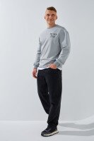 Світшот з принтом чоловічий LAWA P-MB02326 XL Світло-сірий shop (2000991067097)  Фото №3