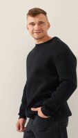 Світшот однотонний чоловічий LAWA MBC02306 3XL Чорний shop (2888000021069)  Фото №1