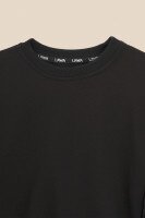 Світшот однотонний для дівчинки LAWA GTC02310 158 см Чорний shop (2000991016224)  Фото №1