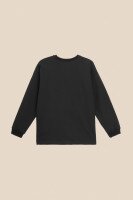 Світшот однотонний для хлопчика LAWA BBC02318 128 см Чорний shop (2000991016354)  Фото №1