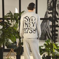 Світшот з принтом чоловічий LAWA P-MB02326 XL Світло-сірий shop (2000991067097)  Фото №0