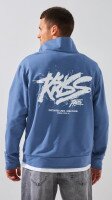 Світшот з принтом чоловічий LAWA P-MB02355 S Синій shop (2888000029409)  Фото №2