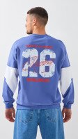 Світшот з принтом чоловічий LAWA P-MB02369 S Синій shop (2000999542510)  Фото №3