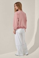 Світшот з принтом для дівчинки LAWA P-GB02313 122 см Рожевий shop (2000999143861)  Фото №3