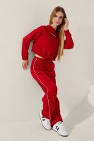 Світшот з принтом для дівчинки LAWA P-GB02316 134 см Червоний shop (2000991061828)  Фото №2