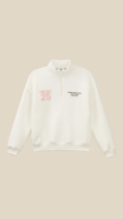 Світшот з принтом для дівчинки LAWA P-GB02341 158 см Молочний shop (2000999385568)