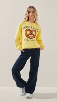 Світшот з принтом для дівчинки LAWA P-GB02342 158 см Лимонний shop (2888000030375)  Фото №0