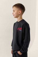 Світшот з принтом для хлопчика LAWA P-BB02311 122 см Графітовий shop (2000991050907)  Фото №2