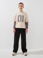 Світшот з принтом для хлопчика LAWA P-BB02339 134 см Бежевий shop (2000999536250)  Фото №0