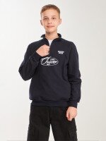 Світшот з принтом для хлопчика LAWA P-BB02342 134 см Темно-синій shop (2000999614583)