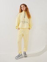 Світшот з принтом жіночий LAWA P-WB02412 S Лимонний shop (2000999589102)