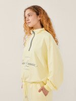 Світшот з принтом жіночий LAWA P-WB02412 S Лимонний shop (2000999589102)  Фото №1