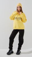 Світшот з принтом жіночий LAWA P-WT02306 L Лимонний shop (2000999383502)  Фото №3