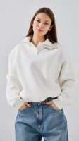 Світшот з принтом жіночий LAWA P-WT02309 L Молочний shop (2000999383021)