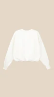 Світшот з принтом жіночий LAWA P-WT02311 L Молочний shop (2000999539565)  Фото №2