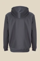 Толстовка однотонна чоловіча LAWA MBC02319 3XL Графітовий shop (2000991050662)  Фото №4