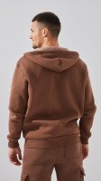 Толстовка однотонна чоловіча LAWA MBC02334 2XL Кавовий shop (2888000024824)  Фото №3