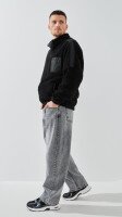 Толстовка однотонна чоловіча LAWA MTC02317 S Чорний shop (2000999385469)  Фото №2