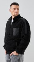 Толстовка однотонна чоловіча LAWA MTC02317 S Чорний shop (2000999385469)  Фото №3