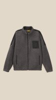Толстовка однотонна чоловіча LAWA MTC02317 S Графітовий shop (2000999379178)