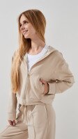 Толстовка однотонна для дівчинки LAWA K-GBC02301 122 см Бежевий shop (2000999164651)  Фото №3