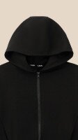 Толстовка однотонна для дівчинки LAWA K-GBC02301 146 см Чорний shop (2000999479274)  Фото №0