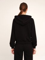 Толстовка однотонна жіноча LAWA WBC02379 XL Чорний shop (2000990479778)  Фото №0