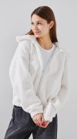 Толстовка однотонна жіноча LAWA WTC02460 L Молочний shop (2000999397868)