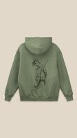 Толстовка з принтом чоловіча LAWA P-MT02307 L Оливковий shop (2000999389023)  Фото №2