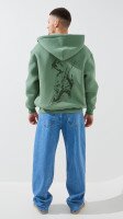Толстовка з принтом чоловіча LAWA P-MT02307 S Оливковий shop (2000999389009)  Фото №4