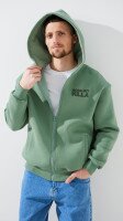 Толстовка з принтом чоловіча LAWA P-MT02307 S Оливковий shop (2000999389009)  Фото №1