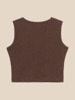 Топ однотонний жіночий LAWA WBC02380 XL Шоколадний shop (2000999585197)  Фото №1