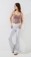 Топ однотонний жіночий LAWA WBC02381 M Мокко shop (2000999483899)  Фото №0