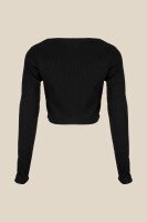 Топ однотонний жіночий LAWA WTC02435 2XS Чорний shop (2000999165955)  Фото №1
