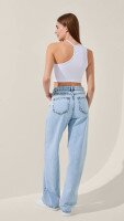 Топ однотонний жіночий LAWA WTC02442 M Білий shop (2000999216565)  Фото №3