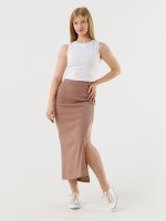 Топ однотонний жіночий LAWA WBC02380 L Білий shop (2000990547927)  Фото №2