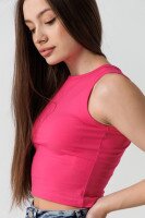Топ однотонний жіночий LAWA WBC02380 XL Малиновий shop (2000990501370)  Фото №0