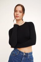 Топ однотонний жіночий LAWA CTM WBC02331 L Чорний shop (2000990095930)