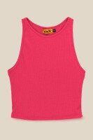 Топ однотонний жіночий LAWA WBC02310 S Малиновий shop (2000990541512)  Фото №4