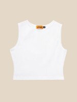 Топ однотонний жіночий LAWA WBC02380 L Білий shop (2000990547927)  Фото №3