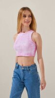 Топ з візерунком для дівчинки LAWA GBC02406 164 см Рожевий shop (2000999240898)  Фото №1
