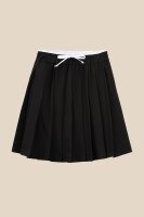 Спідниця однотонна для дівчинки LAWA GTC02305 134 см Чорний shop (2000990848345)  Фото №4
