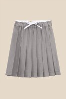 Спідниця однотонна для дівчинки LAWA GTC02305 158 см Сірий shop (2000990848253)  Фото №4