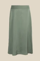 Спідниця однотонна жіноча LAWA WTC02359 L Оливковий shop (2000990485267)  Фото №5